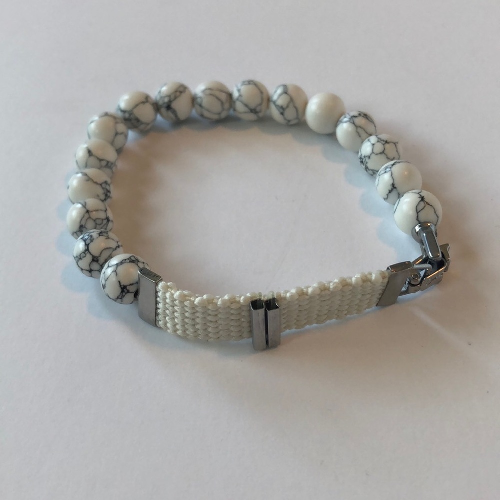 Keep Collective Howlite bead bracelet